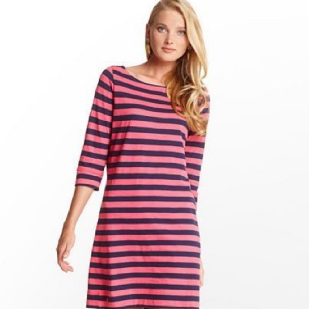 Lilly Pulitzer Pink Cassie Stripped Dress